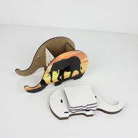 Sublimation Blank MDF Phone Holder( Elephant )