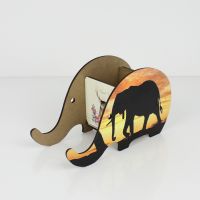 Sublimation Blank MDF Phone Holder( Elephant )