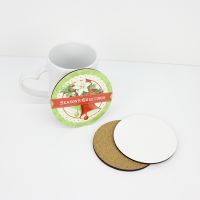 Sublimation 90mm Round Blank MDF Coasters