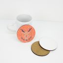 Sublimation 95mm Round Blank  MDF Coasters