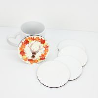 Sublimation 95mm Round Blank  MDF Coasters