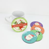 Sublimation 95mm Round Blank  MDF Coasters