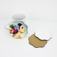 Sublimation 105mm Flower Blank MDF Coasters