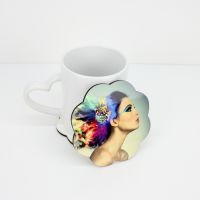 Sublimation 105mm Flower Blank MDF Coasters