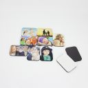 Sublimation Blank MDF Rectangle Shape Fridge Magnets 58*42*4mm