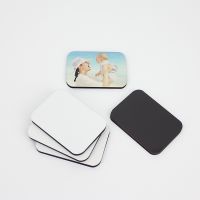 Sublimation Blank MDF Rectangle Shape Fridge Magnets 58*42*4mm