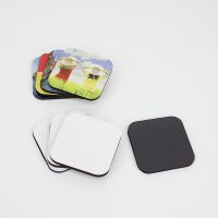 Sublimation Blank MDF Square Fridge Magnets  50*50*4mm