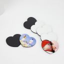 Sublimation Blank Heart Shape MDF Fridge Magnets 60*51*4mm