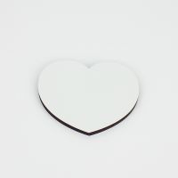 Sublimation Blank Heart Shape MDF Fridge Magnets 60*51*4mm