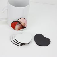 Sublimation Blank Heart Shape MDF Fridge Magnets 60*51*4mm