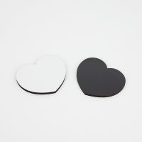 Sublimation Blank Heart Shape MDF Fridge Magnets 60*51*4mm