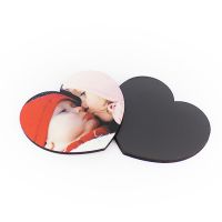 Sublimation Blank Heart Shape MDF Fridge Magnets 60*51*4mm