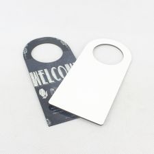 Sublimation Blank Single-sided MDF Door Hanger  225*100*5m