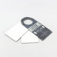 Sublimation Blank Single-sided MDF Door Hanger  225*100*5m