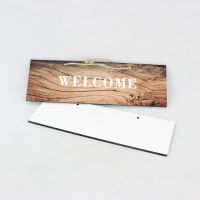 Sublimation Blank MDF Door Hanger  Door Sign 317*100*5mm