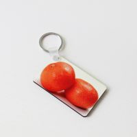 Double sided printing Sublimation Blank MDF Keychains(Rectangle)