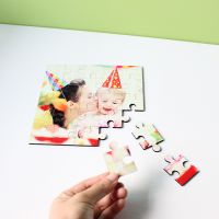 Sublimation Blank MDF Jigsaw Puzzle Mat-25pcs (square)