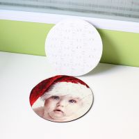 Sublimation Blank MDF Jigsaw Puzzle Mat-24pcs (round)