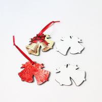 Sublimation Double-side MDF Christmas Ornaments -bell
