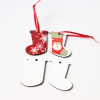 Sublimation Double-side MDF Christmas Ornaments - Socks