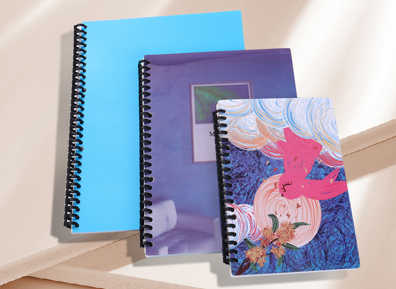 Our Latest Sublimation Items—— Spiral Binding Plastic Notebook