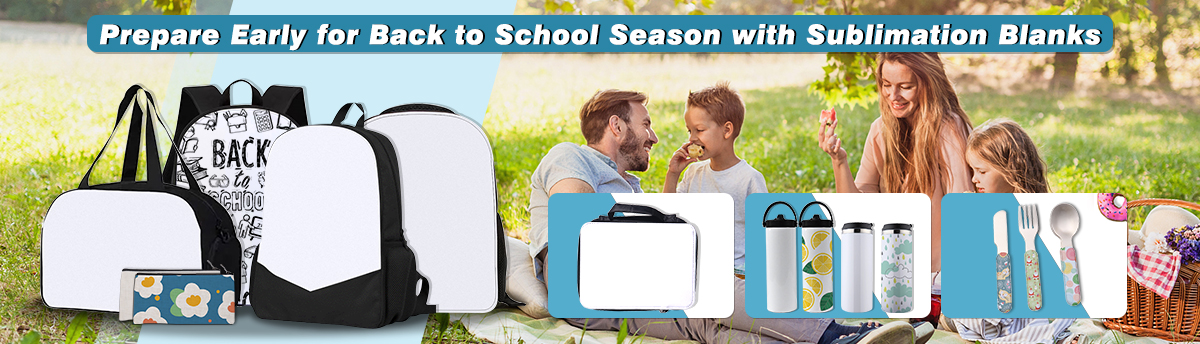 Prepare Early for Back to School Season with Sublimation Blanks