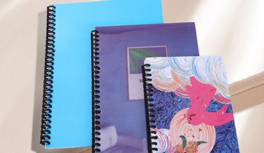 Our Latest Sublimation Items—— Spiral Binding Plastic Notebook