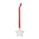 Sublimation Blank Metal Star shape hristmas Ornaments