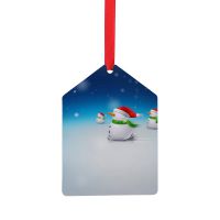 Sublimation MDF Double sided Printing Christmas Ornaments