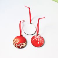Sublimation Blank MDF Double-sided Christmas Ornaments