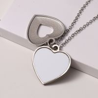 Valentine's Day Gift DIY Sublimation Blanks Heart Carved Sliding Locket