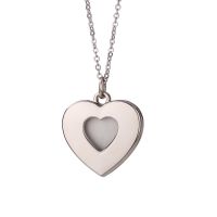 Valentine's Day Gift DIY Sublimation Blanks Heart Carved Sliding Locket