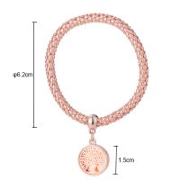 Sublimation Blank Corn Chain Rose Red Bracelet