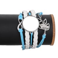 Sublimation Blank Braided Multi Layered Bracelet