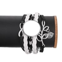 Sublimation Blank Braided Multi Layered Bracelet