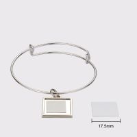 Sublimation Blank Metal Bracelets