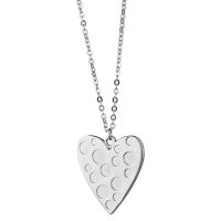 Sublimation Blank Metal Heart Necklace