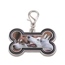 Sublimation Blanks Bone Shaped Metal Dog Tag