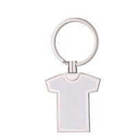 Sulimation Metal Clothes Shape Keychain