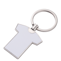 Sulimation Metal Clothes Shape Keychain