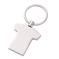 Sulimation Metal Clothes Shape Keychain