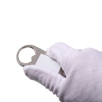 Sublimation Silver Bottle Opener Keychain