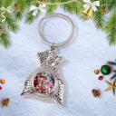 Sublimation Blessing Bag Metal Blank Keychain