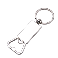 Sublimation Rectangle Blank Bottle Opener Keychain