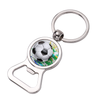 Sublimation Round Blank Bottle Opener Keychain