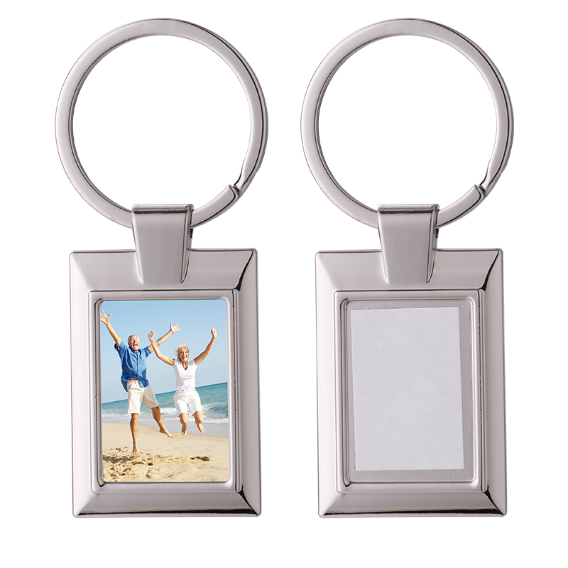 Sublimation Blank Metal Keychain with Box Package