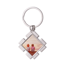 Sublimation Square Puzzle Shape Metal Keychain