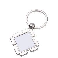 Sublimation Square Puzzle Shape Metal Keychain