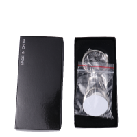 Sublimation Metal Blank Oval keychain With Gift Box Set