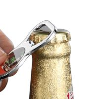 Sublimation Blank Round Bottle Opener Keychain with Aluminum Insert